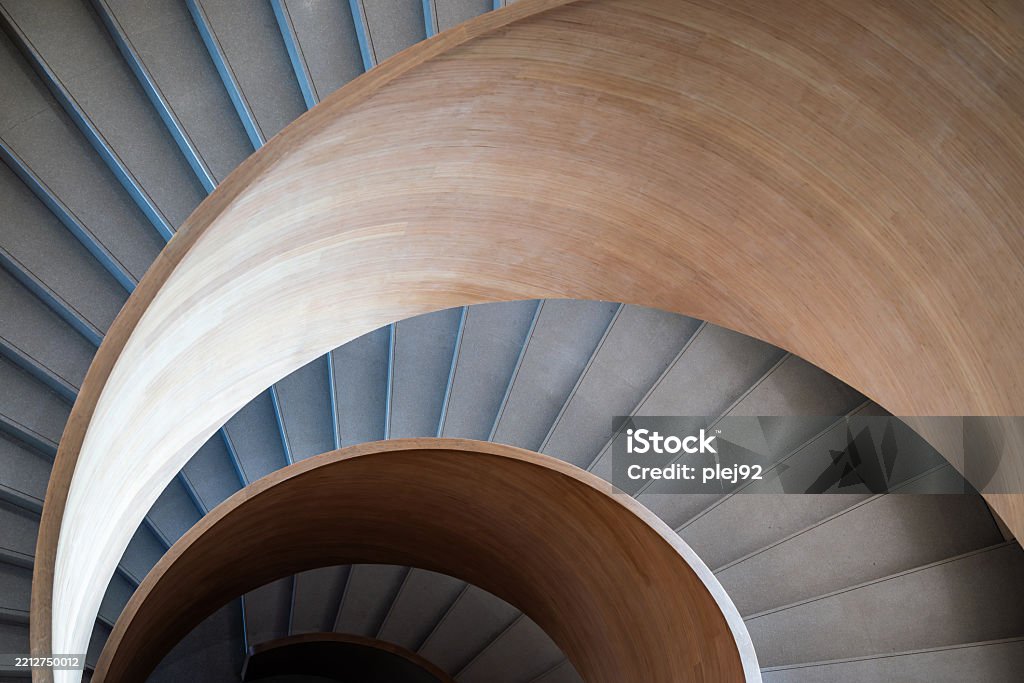 Architekturdetail – Wendeltreppe